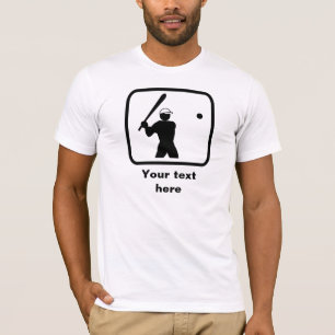 Baseball Player Design -- Customisable T-Shirt