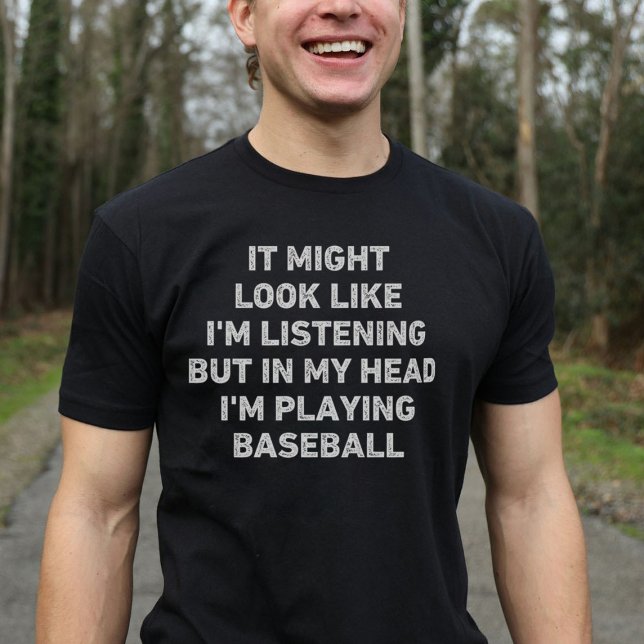 Baseball Player Funny T-Shirt (Creator Uploaded)
