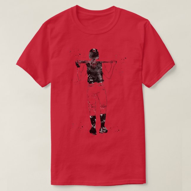 Baseball Player Girl 2 T-Shirt