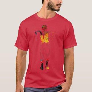 Baseball Player Girl T-Shirt