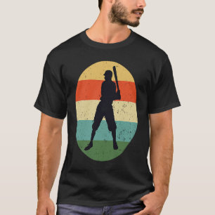 Baseball Player Great Graphic Mum Dad Boys Girls L T-Shirt
