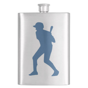 BASEBALL PLAYER HIP FLASK