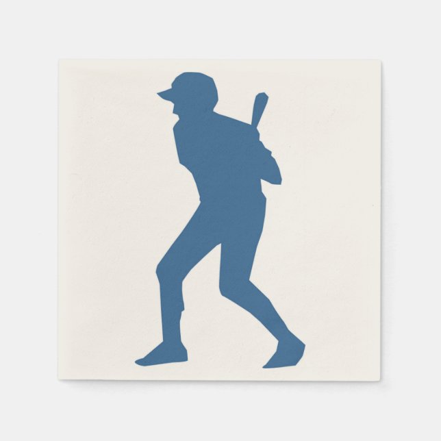 BASEBALL PLAYER NAPKIN (Front)