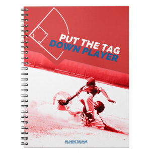 Baseball Player Notebook