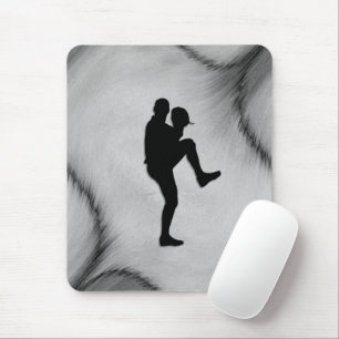 Baseball Player Pitcher Windup Mouse Mat
