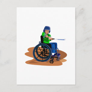 Baseball Player Postcard