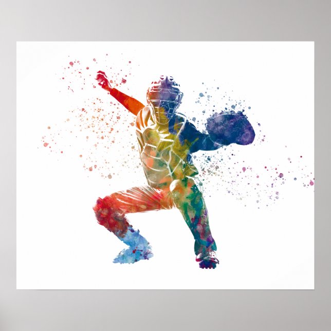 baseball player poster (Front)