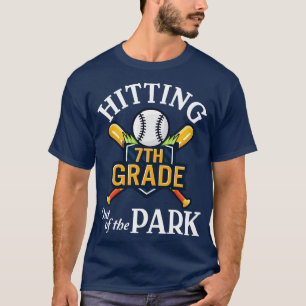 Baseball Player Senior Hitting 7th Grade Out Of Th T-Shirt