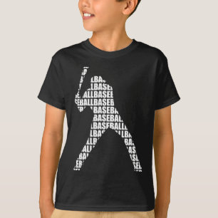 Baseball Player Softball Player Team Sport Funny T T-Shirt