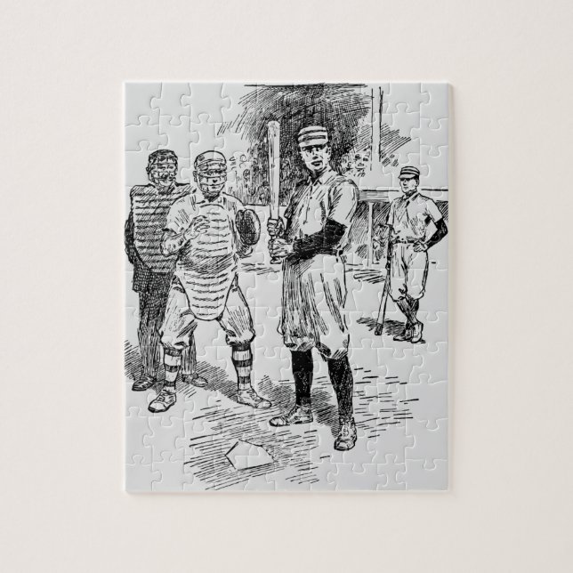 Baseball:Players Jigsaw Puzzle (Vertical)