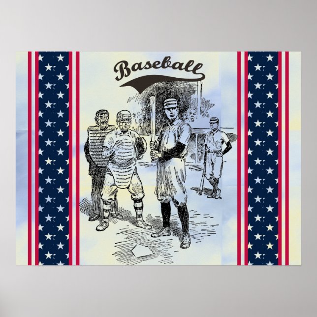 Baseball:Players Poster (Front)