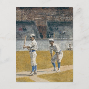 Baseball Players practising - Thomas Eakins Postcard