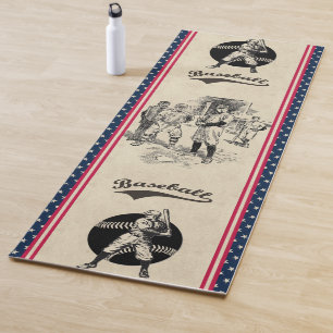 Baseball:Players Yoga Mat
