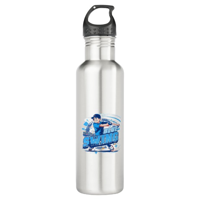 Baseball Playoff Championship Spirit 710 Ml Water Bottle (Front)