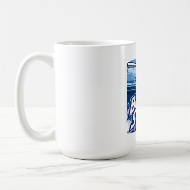 Baseball Playoff Championship Spirit Design Coffee Mug (Left)