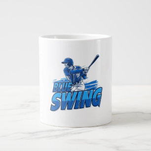 Baseball Playoff Championship Spirit Large Coffee Mug
