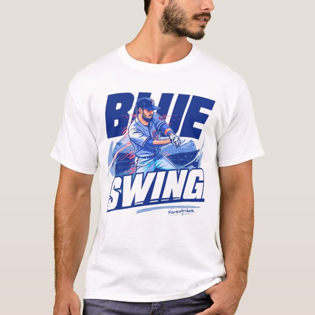 Baseball Playoff Championship Spirit T-Shirt (Front)