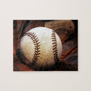 Baseball - Popular Sports Art Digital Illustration Jigsaw Puzzle