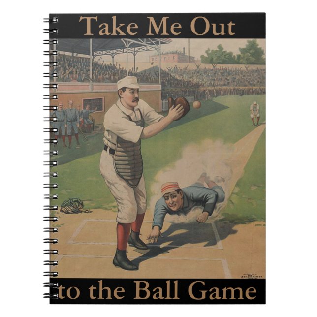 Baseball Poster Notebook (Front)