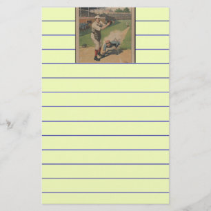 Baseball Poster Stationery