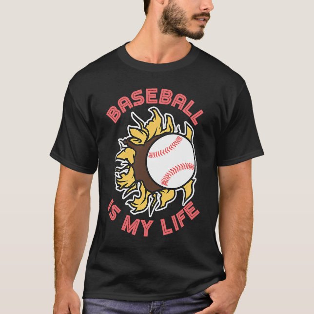 Baseball quote for baseball players  1 T-Shirt (Front)