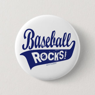 Baseball Rocks! Button