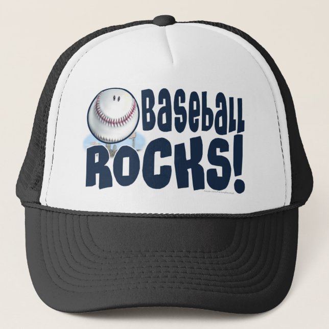Baseball Rocks! Hat (Front)