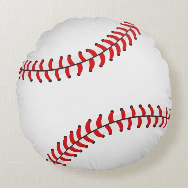 Baseball Round Cushion (Front)