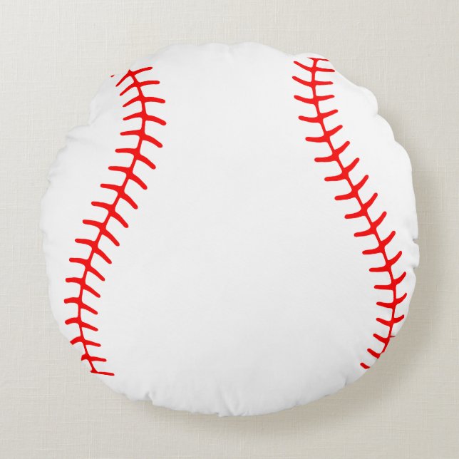 Baseball Round Cushion (Front)