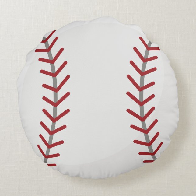 Baseball Round Cushion (Back)