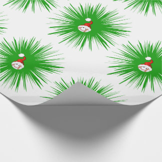 Baseball Santa Wrapping Paper