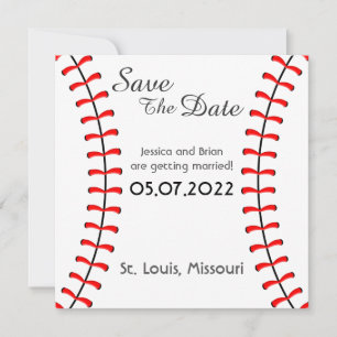 Baseball Save The Date