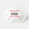 Baseball Seams Custom Baby Name or Text Pacifier
