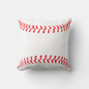 Baseball Seams Throw Pillow