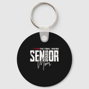 Baseball senior mum 2026 final inning baseballBase Key Ring