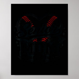 Baseball senior mum 2026 the final inning happy poster