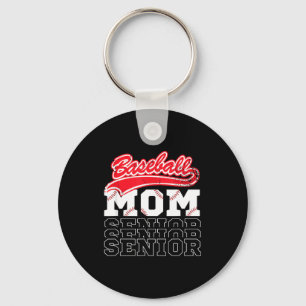 Baseball senior mum class of baseball mama mother' key ring
