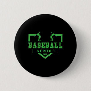 Baseball Senior Night Baseball Senior 2025 Graduat 6 Cm Round Badge