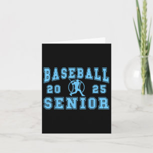 Baseball Senior Night Baseball Senior 2025 Graduat Card
