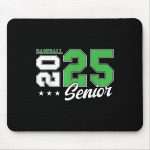 Baseball Senior Night Baseball Senior 2025 Graduat Mouse Mat