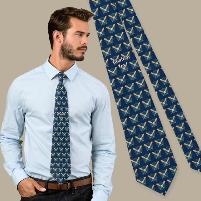 Baseball Shield Tie (Creator Uploaded)
