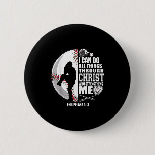 Baseball-shirt Kids Girls Christian Jesus Boys Fun 6 Cm Round Badge