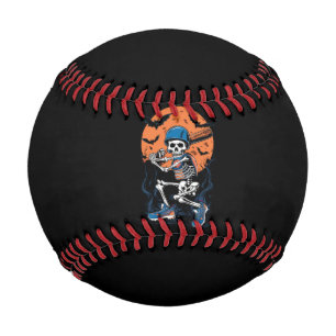 Baseball Skeleton Halloween Baseball Halloween