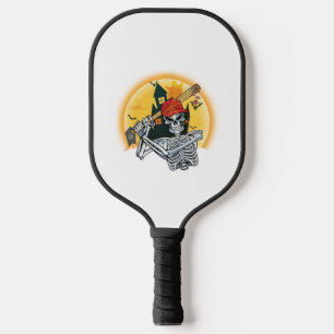 Baseball Skeleton Halloween Baseball Halloween Pickleball Paddle