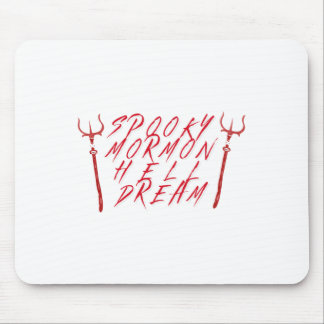 Baseball Skeleton Halloween Men Boys Baseball Hall Mouse Mat