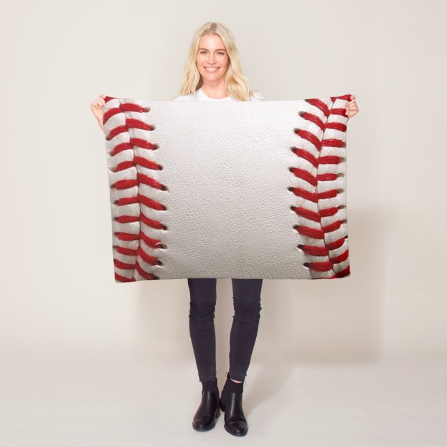 Baseball Softball Fleece Blanket (In Situ)