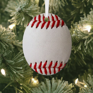 Baseball Softball Metal Tree Decoration