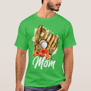 Baseball Softball Mum T-Shirt