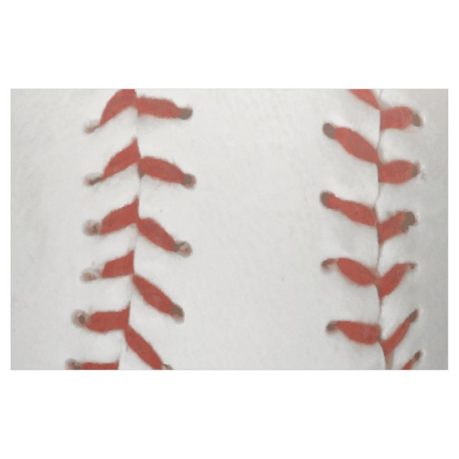 Baseball Softball Print Pattern Background Fabric (Yard)