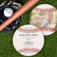 Baseball Softball Sport Photo Baby Shower